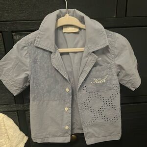 Kith Kids Light Blue Button-Up Shirt